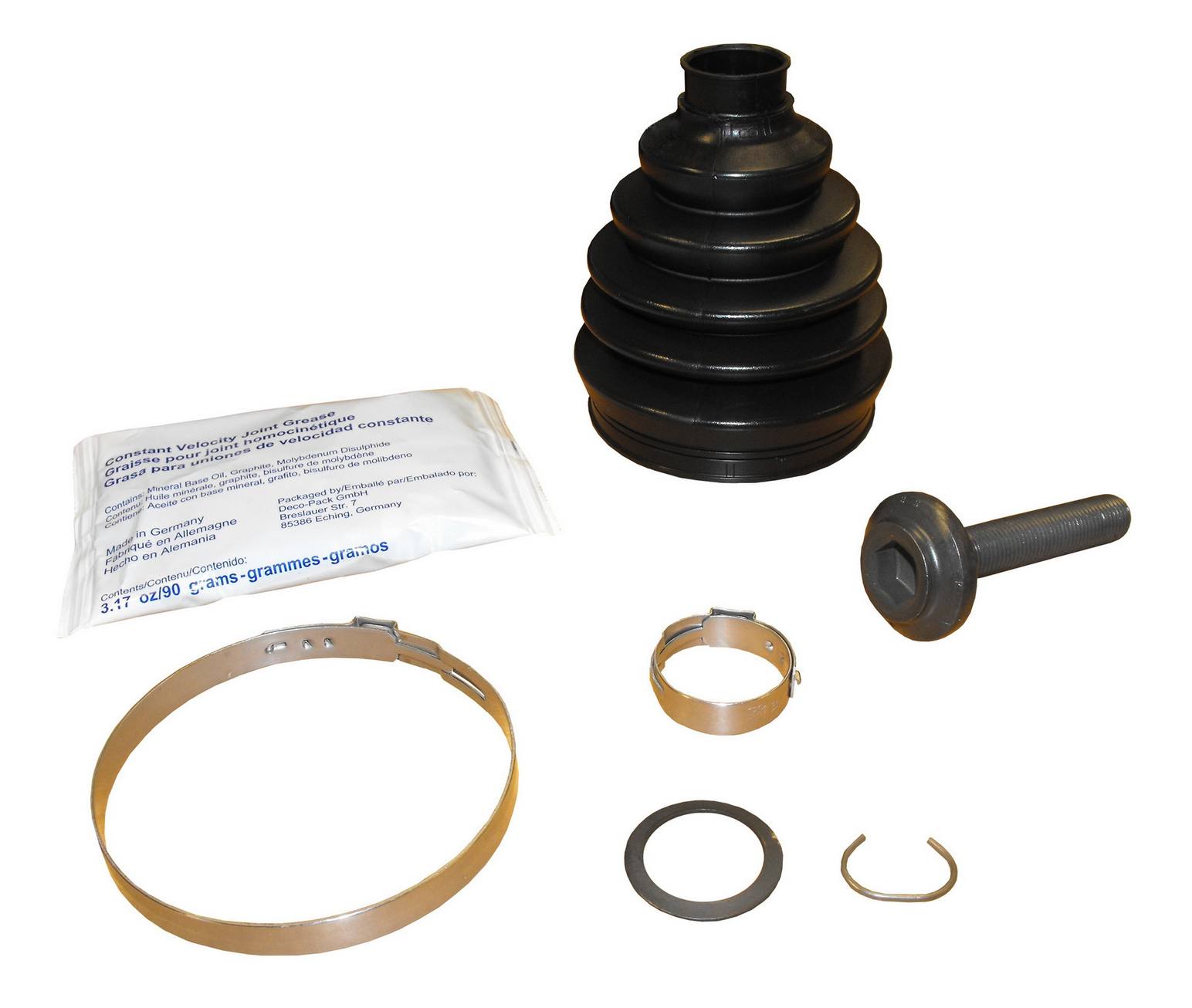 Audi VW CV Joint Boot Kit - Front Outer 3B0498203A - Rein BKN0011P